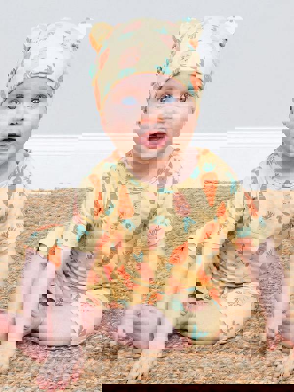 Kite Baby Organic Happy Carrot Romper