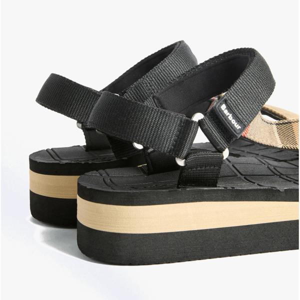 Barbour MILA Ankle Strap Sandals   in  Multicoloured