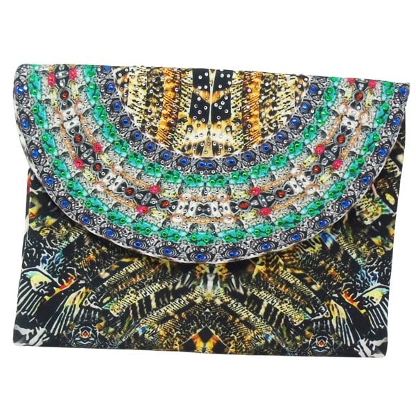 Inoa Fashion Golden Eagle 120214 Clutch Bag Womens
