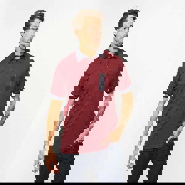 Gabicci G55X10 Short Sleeve Jersey Shirt Gabicci Classic MULBERRY