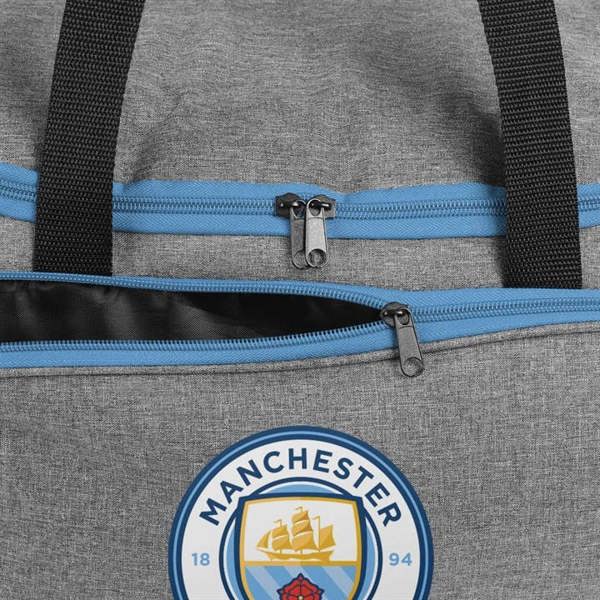 Manchester City FC Grey Duffle Bag, Bags, Sports, Gift