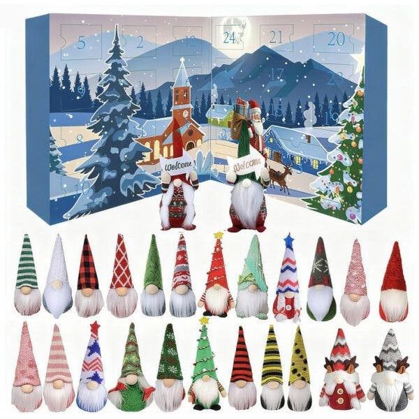 Leaper Christmas Gnome Advent Calendar