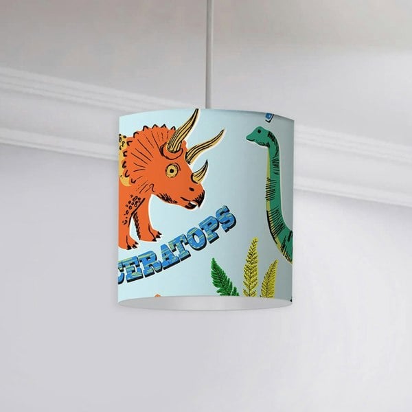 Dino-Snore Ceiling Lampshade Lampshade - Happy Linen Company