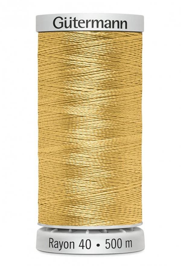 Gutermann No 40 Sulky Rayon Embroidery Thread 500m Rayon Thread Suitable For Embroidery