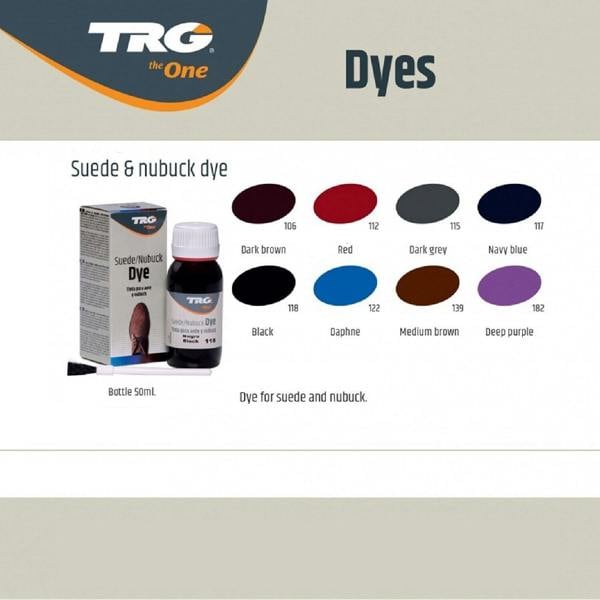 TRG Suede Shoe Dye - Specialised Recolouring for Shoes and Boots 50ml