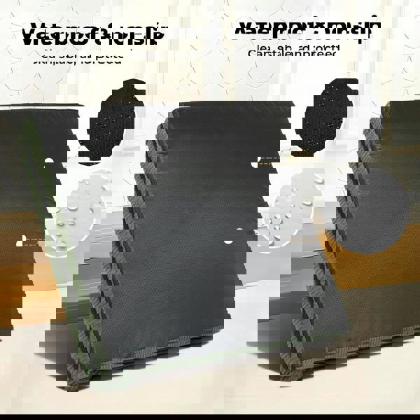 Skylos Pet Bed Orthopedic Small Dog Washable Waterproof Corduroy Wear Resistant Green