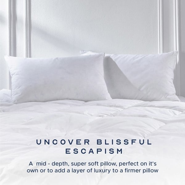 Snuggledown Goose Feather And Down Medium Support Pillow