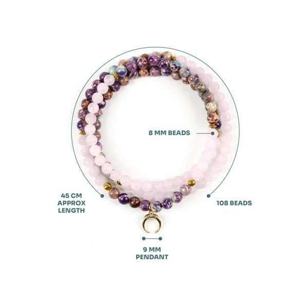 Myga Balance Mala bead Necklace