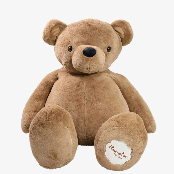 T. H. Baker Softies Hampton Giant Plush Brown Teddy Bear SOF163