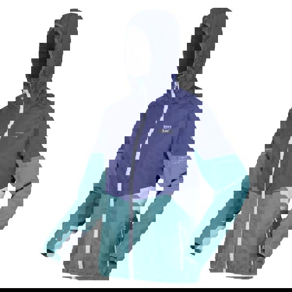 Regatta Womens/Ladies Tarvos V Lightweight Soft Shell Jacket - Bristol Blue/Dusty Denim - 