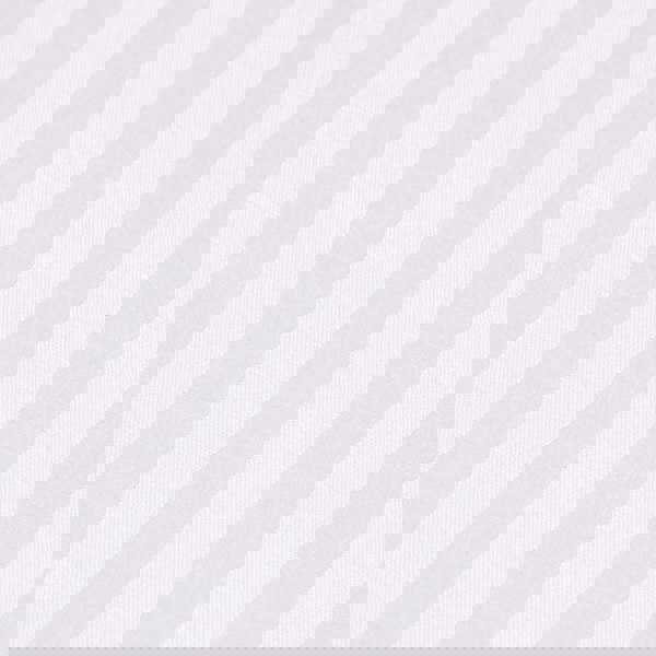 HOMESCAPES Cotton Stripe Fitted Cot Sheets 330 Thread Count, 2 Pack