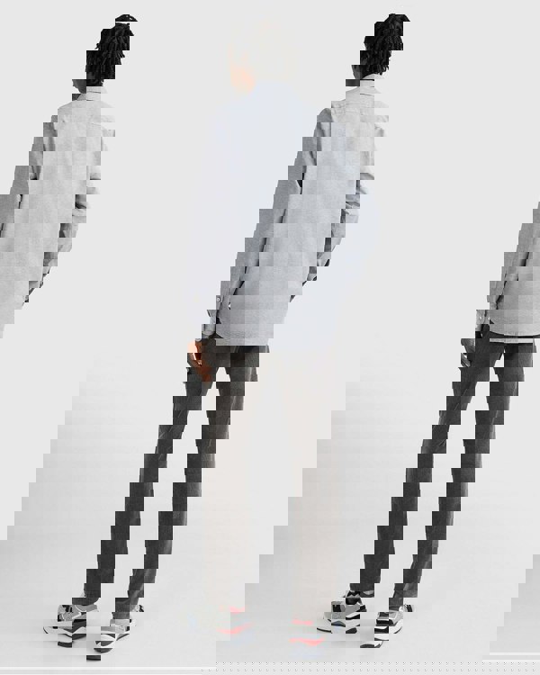 Tommy Hilfiger Core 1985 Flex Mens Long Sleeve Oxford Shirt - Desert Sky