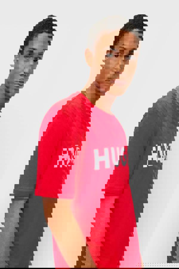 Hugo Boss Dulivio Mens T Shirt Red