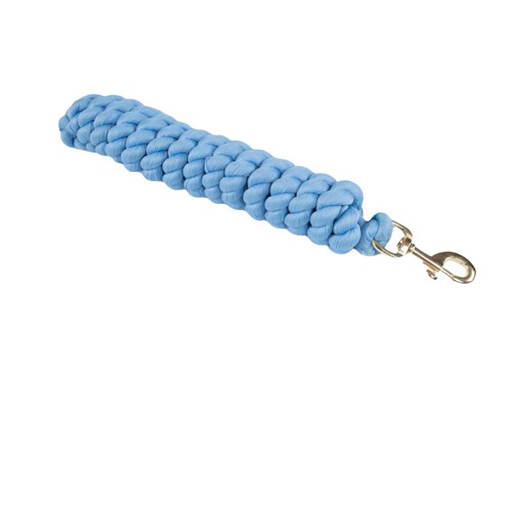 Shires Extra Long Horse Lead Rope - Sky Blue