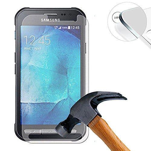 Galaxy Xcover 4 Protector, Tempered Glass Protective Films Invisible Transparent Clear Protection Display Shield for Galaxy Xcover 4 - (Pack of 2)