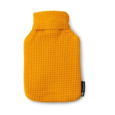 CosyPanda Majestic Mustard 2 Litre Waffle Hot Water Bottle