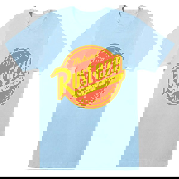 Disney Womens/Ladies Cars Rust-Eze Logo Cotton Boyfriend T-Shirt - Baby Blue