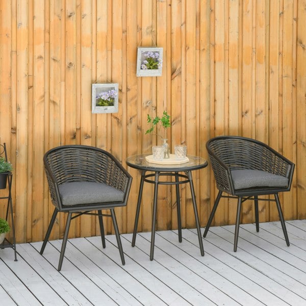 Rattan Bistro Set