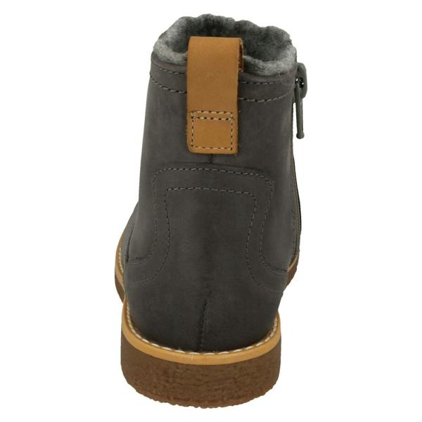 Clarks Girls Clarks Stylish Ankle Boots Comet Frost