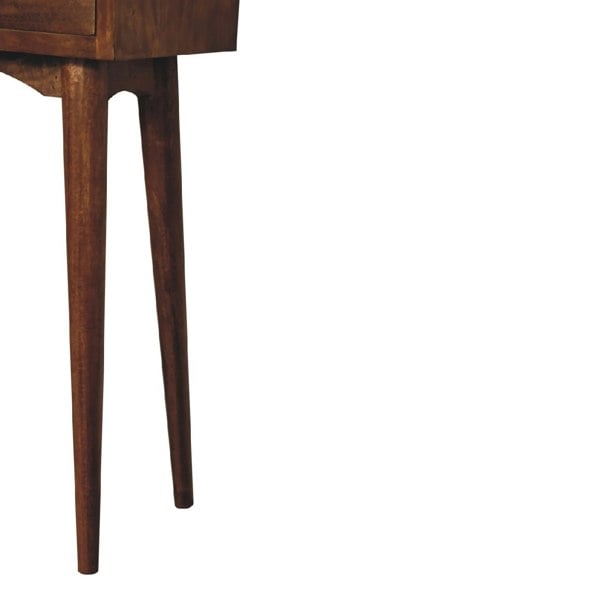 Artisan Furniture Solid Wood Mini Chestnut Hallway Console