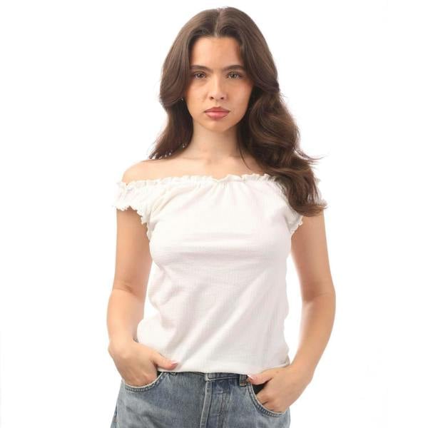 Nobody´s Child Womens/Ladies Savannah Bardot Top - White - 