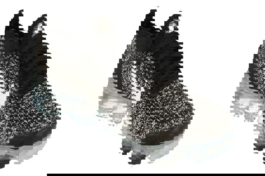 Nike Womens Air Vapormax Flyknit 3 Aj6910  001 - Black White Metallic Silver 001 - Photo 3