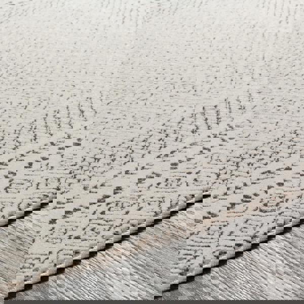 Livabliss Bahar-Geometric Grey Beige Global Rug