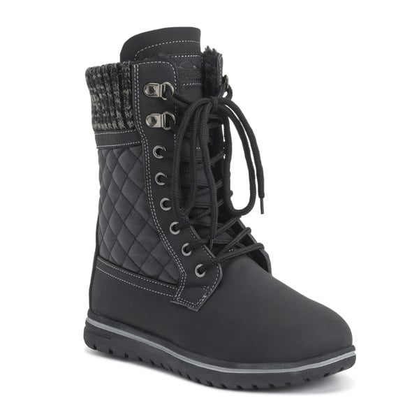 VIVA Polar Boot Women's Fleece Lined Snow Winter Hiking Durable Ankle Boots