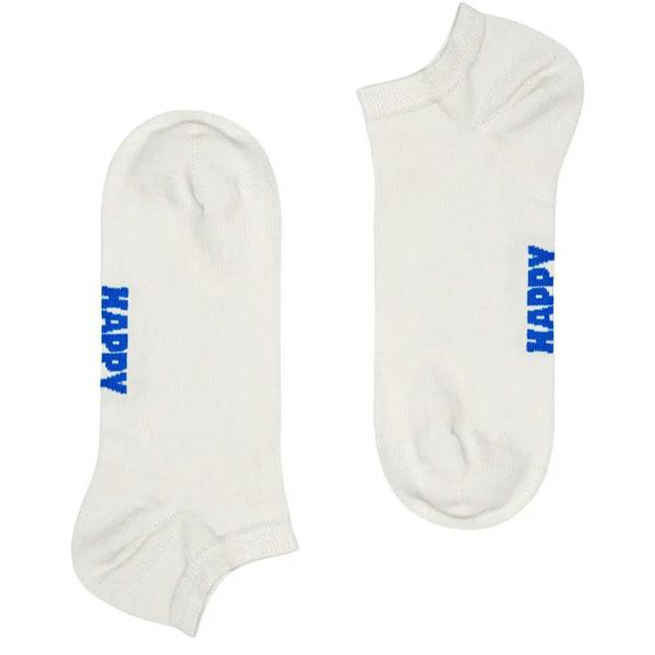 Happy Socks 3-Pack Solid Low Socks White