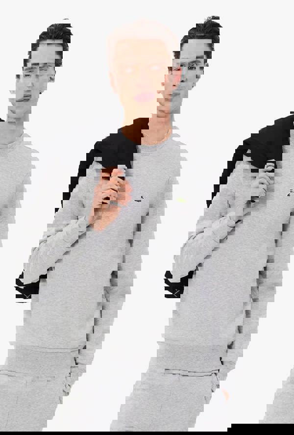 Lacoste Fleece Crew Neck Sweatshirt