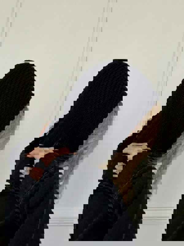 SVNX Knitted Balaclava with Snap Fastening