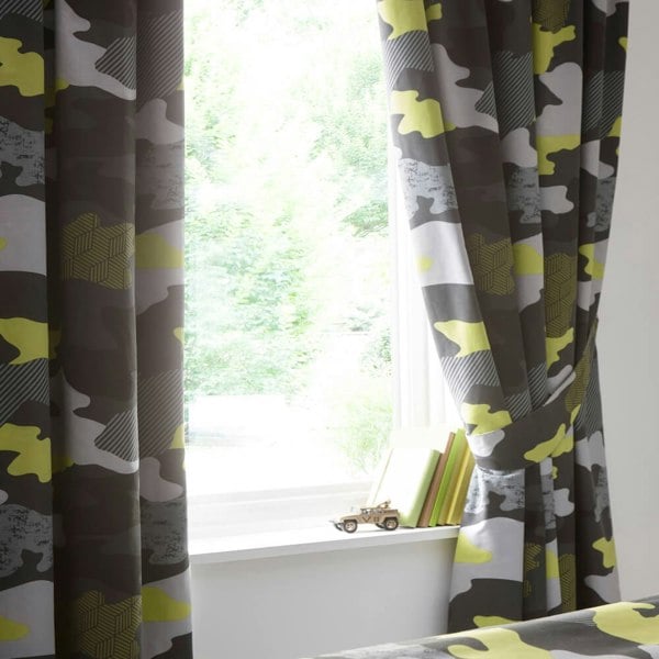 Camo Thermal Blackout Curtains - Happy Linen Company