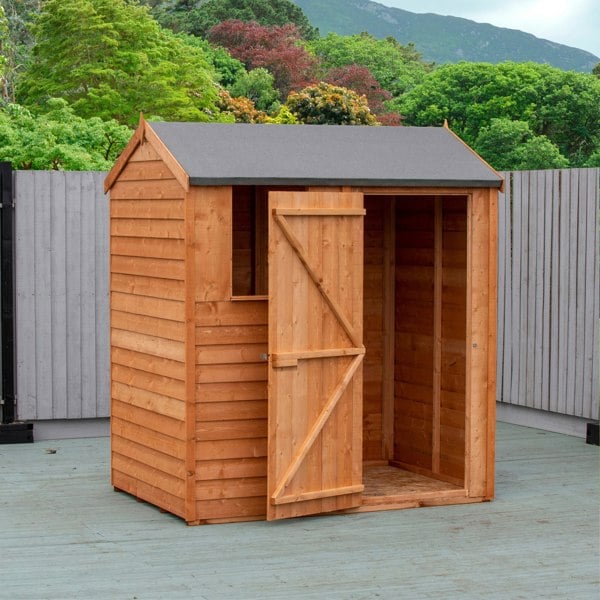 Shire Overlap 6x4 Reverse Apex Storage Shed - Best Shed