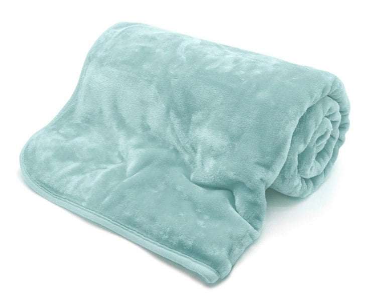 HomeSpace Direct Mink Luxury Velvet Soft Blanket