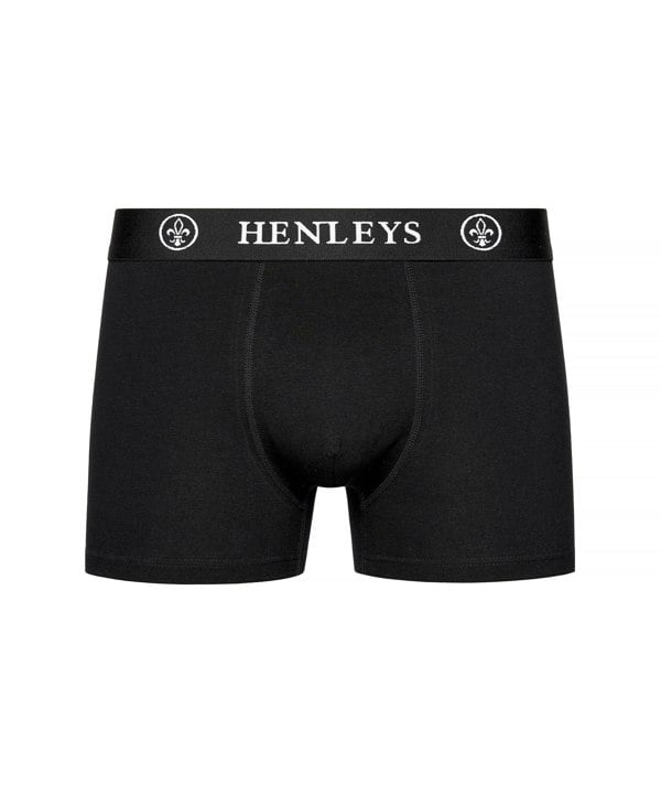 Henleys Trilock Boxers 3pk Black