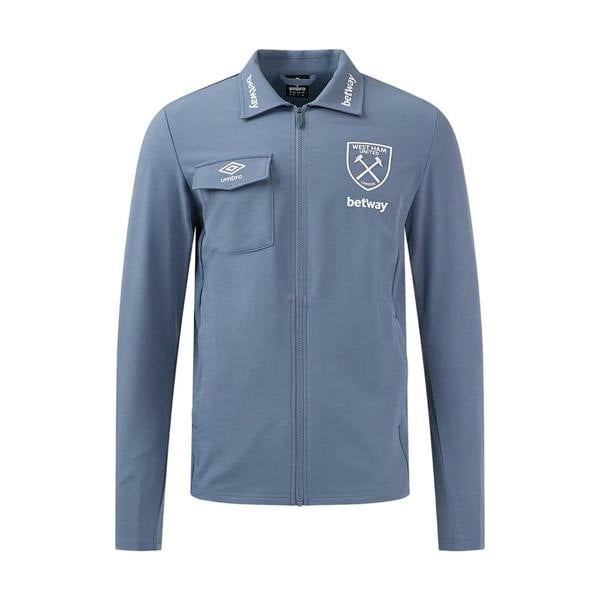 Umbro Childrens/Kids 24/25 West Ham United FC Presentation Jacket - Flintstone - 