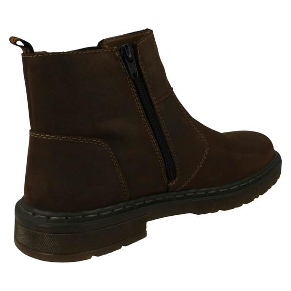 Rieker Mens Rieker Warm Lined Dealer Boots 31650