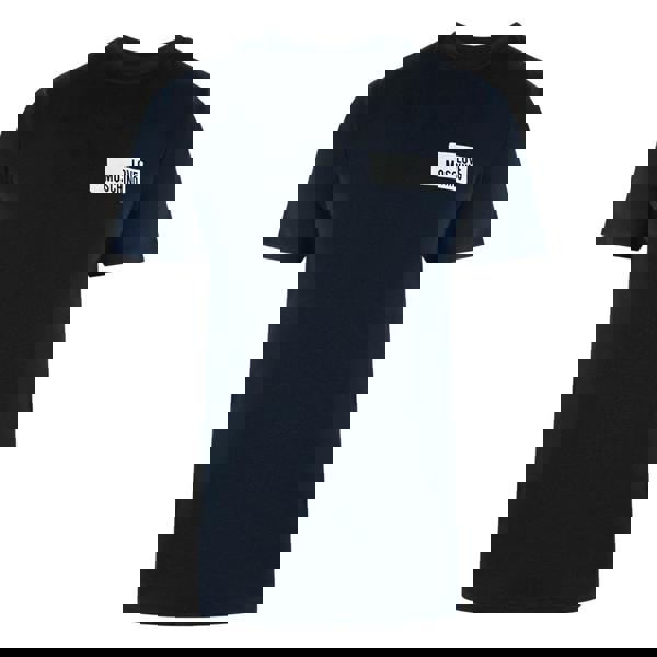 Moschino Love Moschino Block Logo Navy Blue T-Shirt