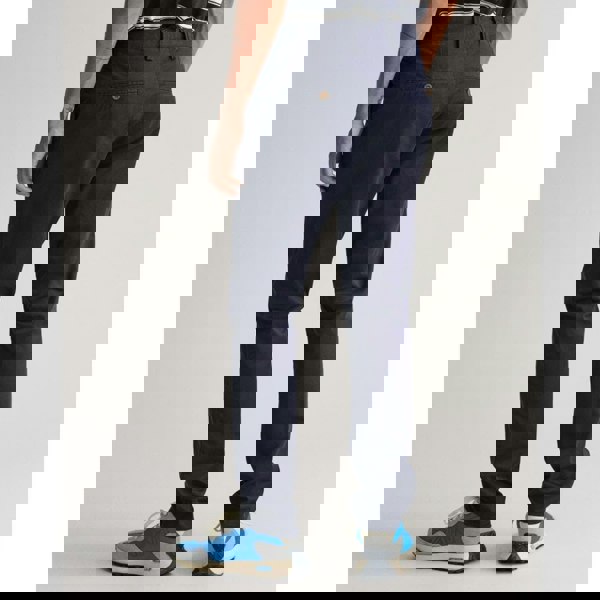 GANT Mens Slim Fit Twill Chinos - 410 Marine