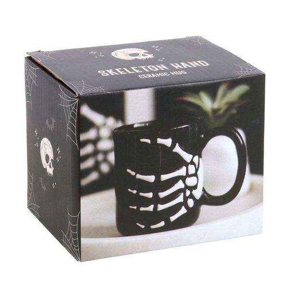 Serano Skeleton Hand Mug