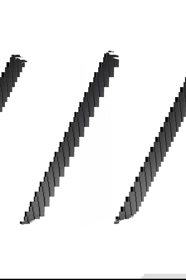 Living and Home 1600 x 456mm Steel Grey Vertical Tall Radiator with Double Panel