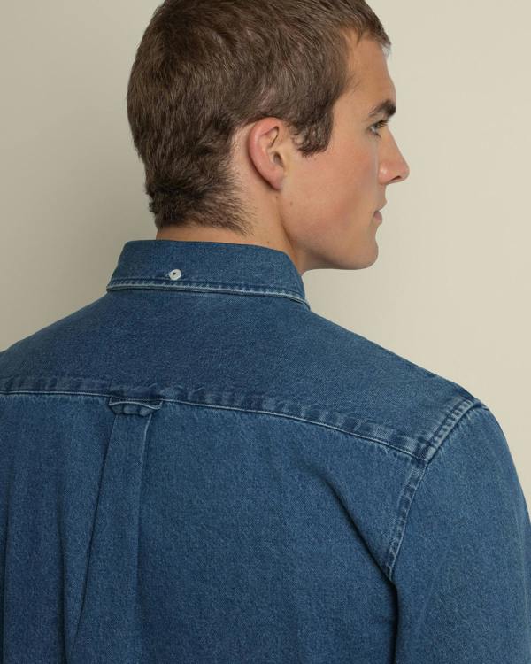 Larsson & Co Freddie - Denim Long Sleeve Shirt