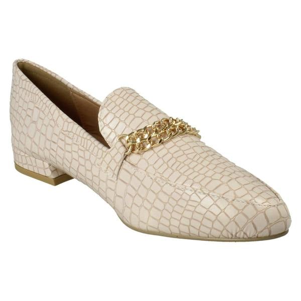 Spot On Ladies Spot On Wide Fit Loafers F80534
