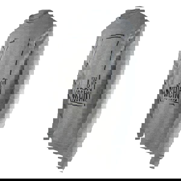 Moschino Love Moschino Box Logo Grey Sweatshirt