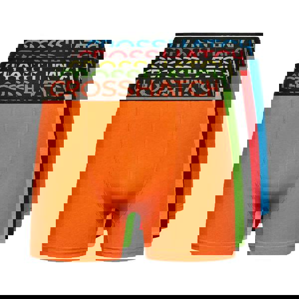 Crosshatch Mens Highlighter Boxer Shorts (Pack of 5) - Multicoloured