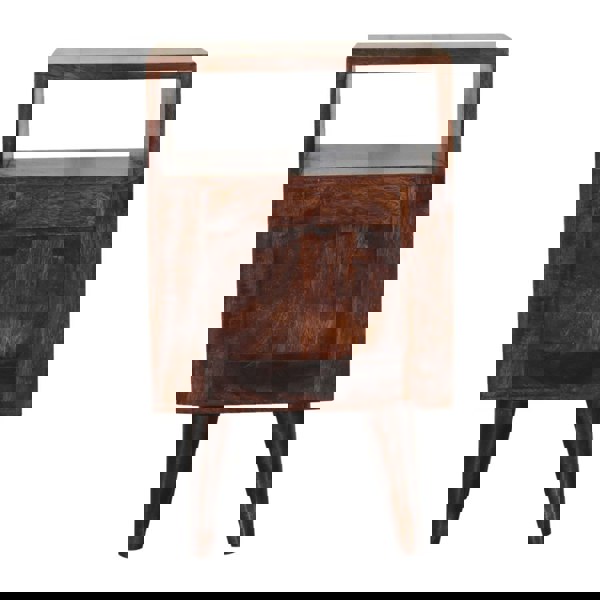 Artisan Furniture Solid Wood Mini Classic California Walnut Bedside