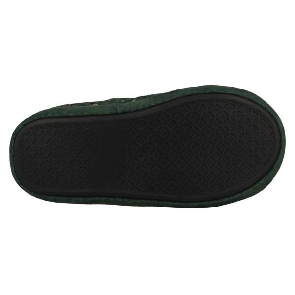 Clarks Childrens Clarks Print Detailed Mule Slippers Fluffy Slide