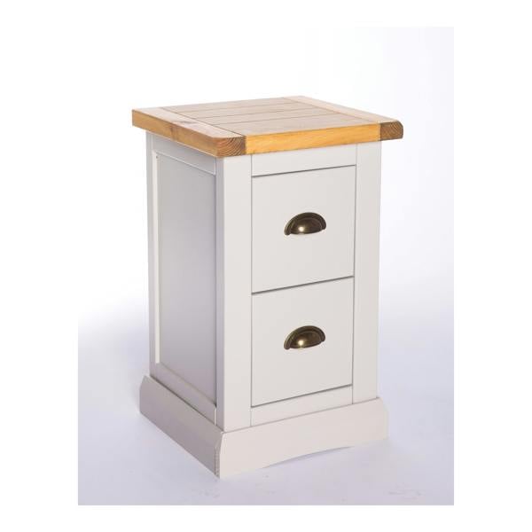 Cabinet Bits Loreo 2 Drawer Petite Bedside Table