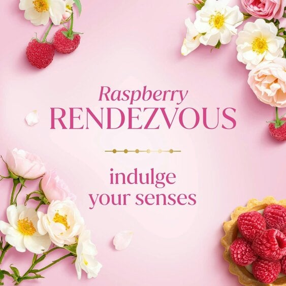Dove Bridgerton Body Scrub Raspberry Rendezvous Exfoliator Scrub 225ml