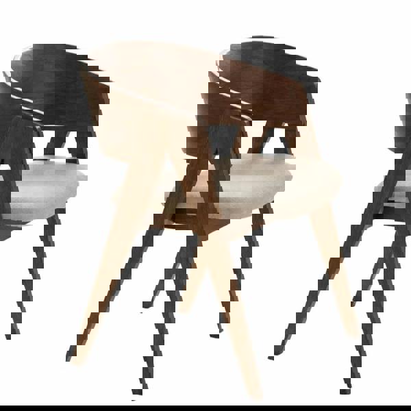 TRL Furniture Artisan Fabric Chair - Beige